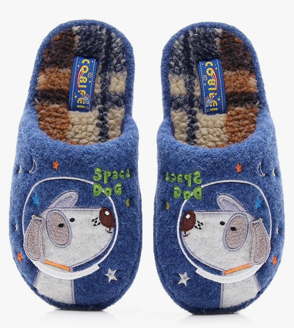 Kids Family Unicorn Slippers Household Anti-Slip Indoor Home Slippers for Girls and Boys, Size 30/31