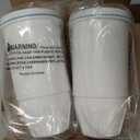 Upgraded Water Filter Replacement Fit for Zero Pitcher and Dispenser ZR-001 ZR-004 ZP-006 ZR-017, Five-Stage Filter System, Effectively Reducing Lead, Chromium, and Contaminants, 2 Packs, By BOGDA