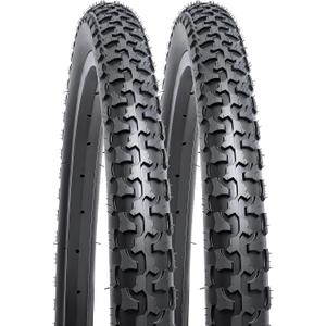 YUNSCM 2-PCS 26" Mountain Bike Tires 26x1.75/47-559 Compatible with 26 x 1.75 26X1.75 Off Road Bike Bicycle Tires (Y-683)