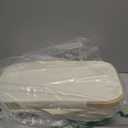 efluky Slim Laundry Hamper with Wheels, Narrow Laundry Basket with Lid and Removable Bag, Aesthetic Dirty Clothes Hamper on Wheels for Laundry Room, Bedroom, Dorm and Bathroom, 75L Beige