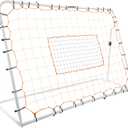 Franklin Sports Soccer Rebounder - Tournament Steel Rebounding Net - Perfect for Backyard Practice and Training - 12' x 6' & 6' x 4'