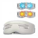 Eye Massager with Heat and Cooling, 12 Vibrators, 4 Massage Modes, 3 Temp Settings, Rechargeable Bluetooth Music, Gifts for Women/Men,Smart Sleep Mask for Relax, Reduce Strain