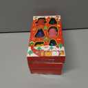 3 x 6 Pack Christmas Mini Crayons Toys, 6 Colors Christmas Tree Snowman Santa Crayons for Boys Girls Boys Christmas Stocking Stuffers Birthday Party Favors Gifts