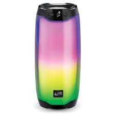 iLive Portable Bluetooth Speaker with Light Show - BlackMax sound Deep Bass