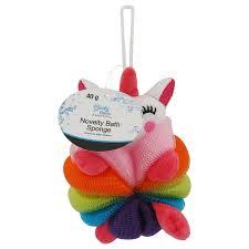 Body Basics Novelty Bath Sponge, Multi Color, Pack of 2