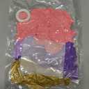 60pcs Pink and Purple Balloons 12inch, Pink Pastel Metallic Purple Gold Confetti Butterfly Balloons for Baby Shower Birthday Party Decorations