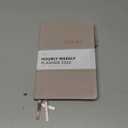 Skyline Dated Hourly Weekly Planner 2026  Agenda & Daily Appointment Book  Time Blocking Notebook for Business Entrepreneurs, A5 (Seashell)