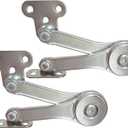 2 Pack Cabinet Hinge Door Concealed Hinges Fixed Soft Hinges Heavy Duty Lid Support Hinges