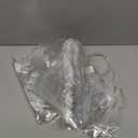 BESARME 20 Pack 8" x 8" x 3.15" Clear Gift Bags with Handle, Large Plastic Bag Gift Wrap Tote Bag Reusable Clear Bags for Gifts Wedding Party Favors