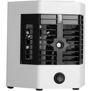 Evapoive Air Cooler Air Conditioners 3-in-1 Compact Indoor AC Unit, 5V 12W Portable Air Conditioners, Personal Mini Air Cooling Fan for Car Room