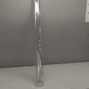 39 Inch Frosted Round Table Cover Protector, 2.0mm Thick Plastic Desk Protector Mat, Round Waterproof PVC Desk Cover, Vinyl Placemats for Circle Desktop, Coffee Table, Dining Room Table