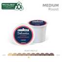Lavazza Dolcevita Classico, Single-Serve Keurig K-Cup Pods, Medium Roast Coffee, 88-Count Box (4 Packs of 22) (EXP 06/29/27)
