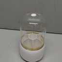 Toothbrush Holders for Bathrooms, Rotating 7 Slots Toothbrush Holder with Cover, Kids Electric Toothbrush and Toothpaste Holders for Caddy for Bathroom Vanity, Sink, Countertop, White