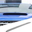 CHEAYAR Front Hood Scoop Grille Grille Cover Compatible with Subaru WRX 2022 2023 2024 2025, Front Hood Vent Air Grille Cover Engine Vent Protection Cover WRX Accessories(Black)