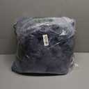 Cozy Bliss Faux Fur Throw Blanket for Couch, Fuzzy Soft Plush Thick Bubble Blanket for Sofa Bedroom Living Room, 50 * 60 Inches Tie-dye Blue