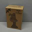 Solar Flamingo Gnome Garden Decor Statue, Outdoor Funny Solar Light Decoration for Yard, Patio, Lawn, Unique Housewarming, Birthday Gift for Women, Mom, Grandma