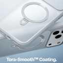TORRAS Ostand for iPhone 17 Pro Case Magnetic, Fit for MagSafe, 4X Military Drop Protection, Camera Control, Slim Phone Case for iPhone 17 Pro with Kickstand, Translucent Matte Cover 6.3", Silver Gray