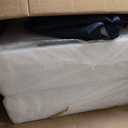 24" x 24" x 6" Outdoor Deep Seat Cushions Set - Waterproof & Fade Resistant Patio Furniture Replacement Cushions, Non-Slip Outdoor Cushions Fit Loveseats, Couches, Chairs, and Sofas. (Navy Blue)