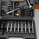 BESTNULE Punch Set, Pin Punches, Punch Tool, Roll Pin Punch Set, Made of High Quality Metal Material Including Punches and Hammer, Mechanical Repair Tool, with Organizer Storage Box (with Bench Block)