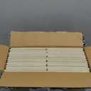 Amazon Basics Collapsible Fabric Storage Cubes Organizer with Handles, Sturdy, Beige, 10.5-x-10.5-x-11-inch, Pack of 6