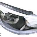 Right Passenger Side Halogen Headlight KI2503167 Compatible with Kia Soul 2014-2019 W/O Bulb 92102-B2270
