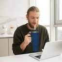 6 x Aillwith 6 PCS Replacement Straws for Stanley Cup 40 oz 30 oz 64 oz Tumbler, Reusable Drinking Straws with Cleaning Brush for Stanley Cup Accessorie, BPA Free, Dishwasher Safe