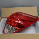 munirater Tail Light Rear Light Assembly Clear Lens Rear Passenger Side Replacement for 2006 2007 2008 RAV4 8155142100