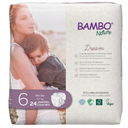 Bambo Nature Premium Ecofriendly Baby Diapers, Size 6 (35+ Lbs), 24 Count