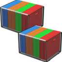 MaxGear Hanging File Organizer Box, Metal Mesh File Folder Storage Box for Letter Legal Size, Black Filing Box for Hanging File Folders, Hanging Folder Organizer for Desk, Office, School, Home, 2 Pack