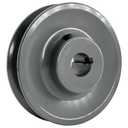 BK40-3/4 Sheaves,v Belt Pulley 3/4 inch bore 3.95" OD,Motor Pulley Cast Iron for A AX B BX 4L 5L V-Belts,BK4034 Pulley