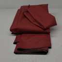 Hugline Outdoor Replacement Canopy Top Double Tier Gazebo Roof Cover for Lowe's Allen Roth 10x12 Gazebo #GF-12S004B-1 (Burgundy)