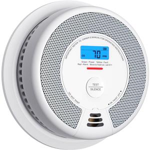 X-Sense Smart Smoke and Carbon Monoxide Detector Combo, Battery-Operated (Not AC Hardwired) Interconnected Combination Smoke Carbon Monoxide Detector, Base Station Required, SC07-MR, 1-Pack