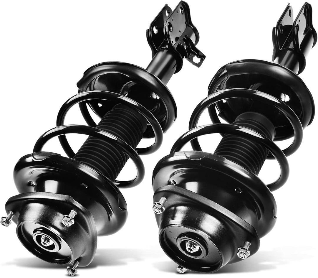 A-Premium Front Pair Complete Struts with Coil Springs Compatible with Subaru Legacy 1998 1999, 2.2L H4 Automatic (AWD)