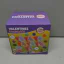 28 Pack Valentines Day Gifts for Kids, Mochi Squishies Party Favor Set with Filled Hearts and Valentines Greeting Cards, Valentine's Day School Prize Party Favor, Classroom Exchange Gift Set