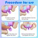 2 Pcs Gender Reveal Balloons Set (Boy & Girl) - 17.7" x 26.8" Foil Balloon for Gender Reveal Party Decorations,Baby Showers, and Photography, Pregnancy Announcement