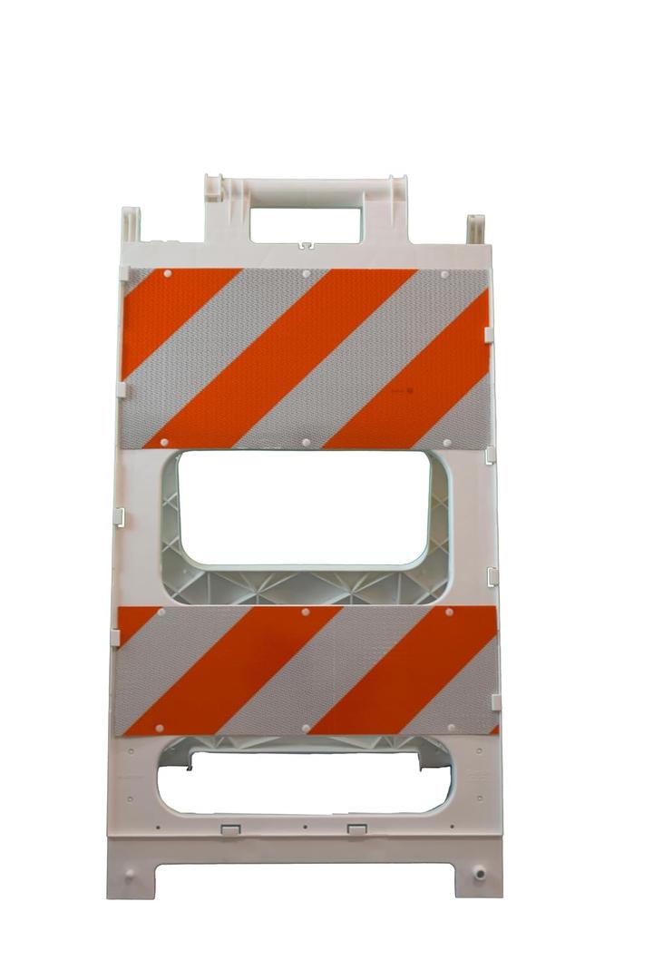 FOLD Flat Barricade Type II HI 24"X8"