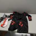 Spooktacular Creations Halloween Ninja Costume, Ninja Outfit Set for Kids, Halloween Costumes for Boys Dress Up Party (S (5-7 YRS), Black)