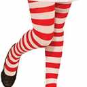 Forum Novelties Inc Striped Child Tights, Size 12-14, Set of 3