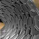 4 inch Tall Landscape Edging Kit 100FT Garden Edging with Spikes for Lawn Edging and Flower Beds (Black, 100FT)