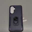 for Samsung Galaxy A36 5G Phone Case [15 FT Military Grade Drop Protection] with 2x Tempered Glass Screen Protector, Heavy-Duty Shockproof Magnetic Kickstand Case for Samsung Galaxy A36 5G (Dark Blue)