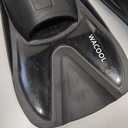 WACOOL Adult Short Light Full Foot Pocket Travel Size Fins Short Blade Fins Flippers for Snorkeling Diving Scuba or Swimming Training