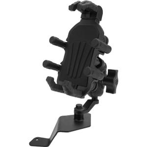 Jerbor X3 Phone Mount Fit for Can-Am Maverick X3 & X3 Max 2017-2025, 360 Adjustable Heavy Duty Aluminum Dashboard Phone Holder, Fits 5"-7.7" Cell Phones