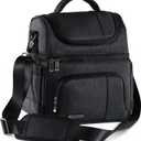 Bentoheaven Cooler Lunch Bag for Men & Women, 15L for Work, Gray