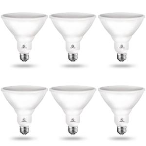 Energetic 1250LM Outdoor Par38 Led Flood Light Bulb,13.5W=100W,Dimmable, 5000K Daylight,E26 Base, Waterproof Led Spotlight Bulb, UL Listed (6 Pack)