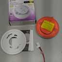 Kidde Hardwired Smoke & Carbon Monoxide Detector, AA Battery Backup, Voice Alerts, Interconnectable, LED Warning Light Indicators, 2 Pack, Manufacturing Date: 2024, June 14