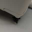 20 IN Carry On Luggage 22x14x9 Airline Approved - Front Pocket Hardside Travel Suitcase Unbreakable -with Cup Holder,Charging Port,Side Pothook, 360Spinner Wheels, TSA Lock-White