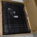 MidWest Homes for Pets 24-Inch iCrate for Small Breeds, 12-20 lbs, Single Door Folding Dog Crate with Divider Panel, Leak-Proof Tray & Secure Latch, Portable, Durable & Easy to Assemble (24.8"L x 17.9"W x 19.5"H)