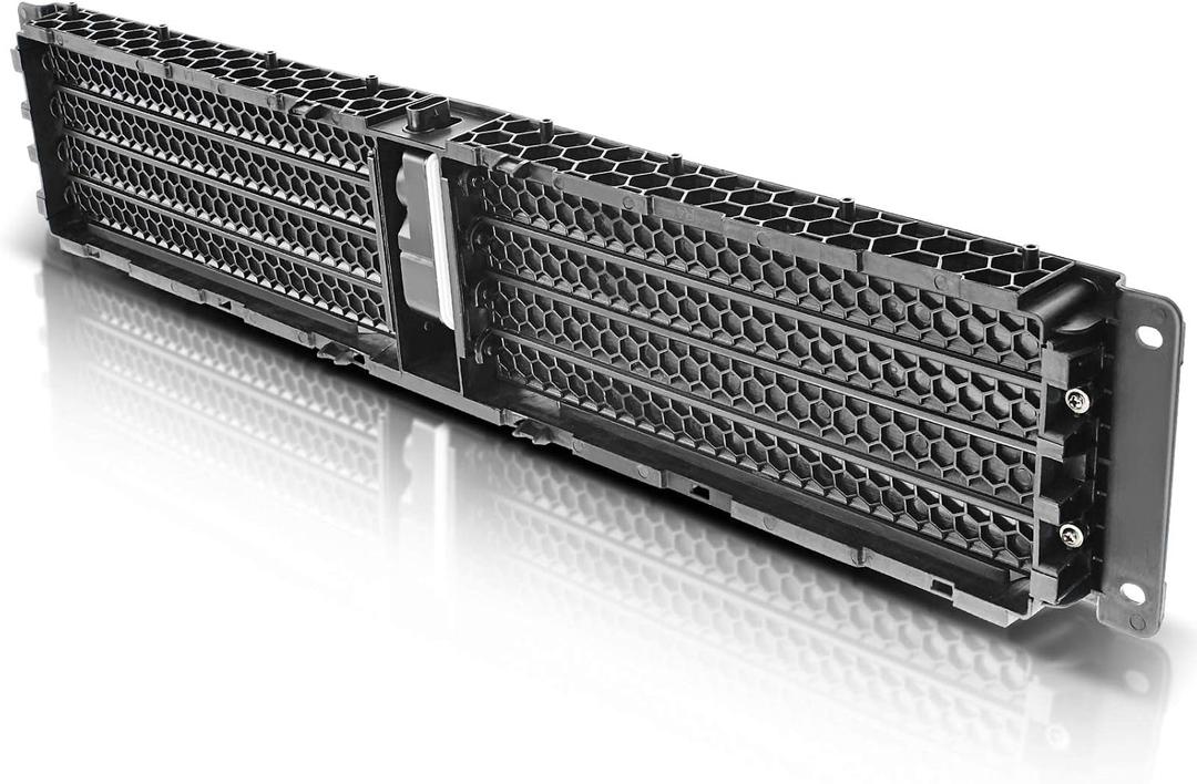 A-Premium Front Lower Active Grille Shutter with Motor Compatible with Chevrolet Bolt EV 2017-2020, Malibu 2016-2021 & Buick LaCrosse 2017-2019, Replace# 71300TLAA01