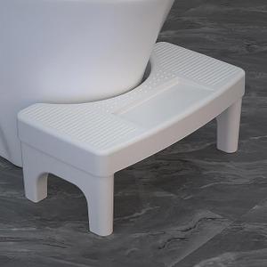 Foldable Toilet Foot Stool for Adults, Poop Stool for Bathroom, Potty Stools for Adults, Bathroom Step Stools, Small Step Seat for Adult, Fits All Toilets, Detachable, Stackable