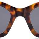 SOJOS Polarized Sunglasses Womens Mens Retro Rectangle Sun Glasses Trendy Hexagonal Frame 80s 90s Shades SJ2324 (Dark Demi)